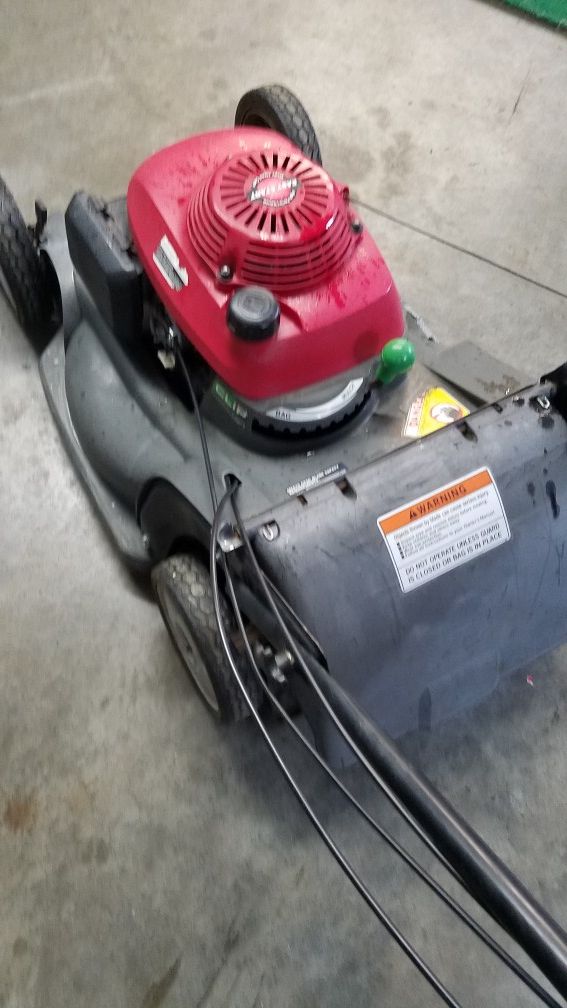 Honda Hrx217 Hxa Mower For Sale In Ruston Wa Offerup