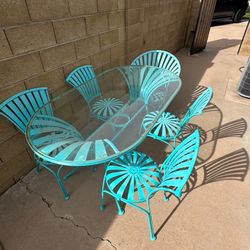Patio set. MCM. ($2200 obo). Mid Century Modern. Table and chairs.