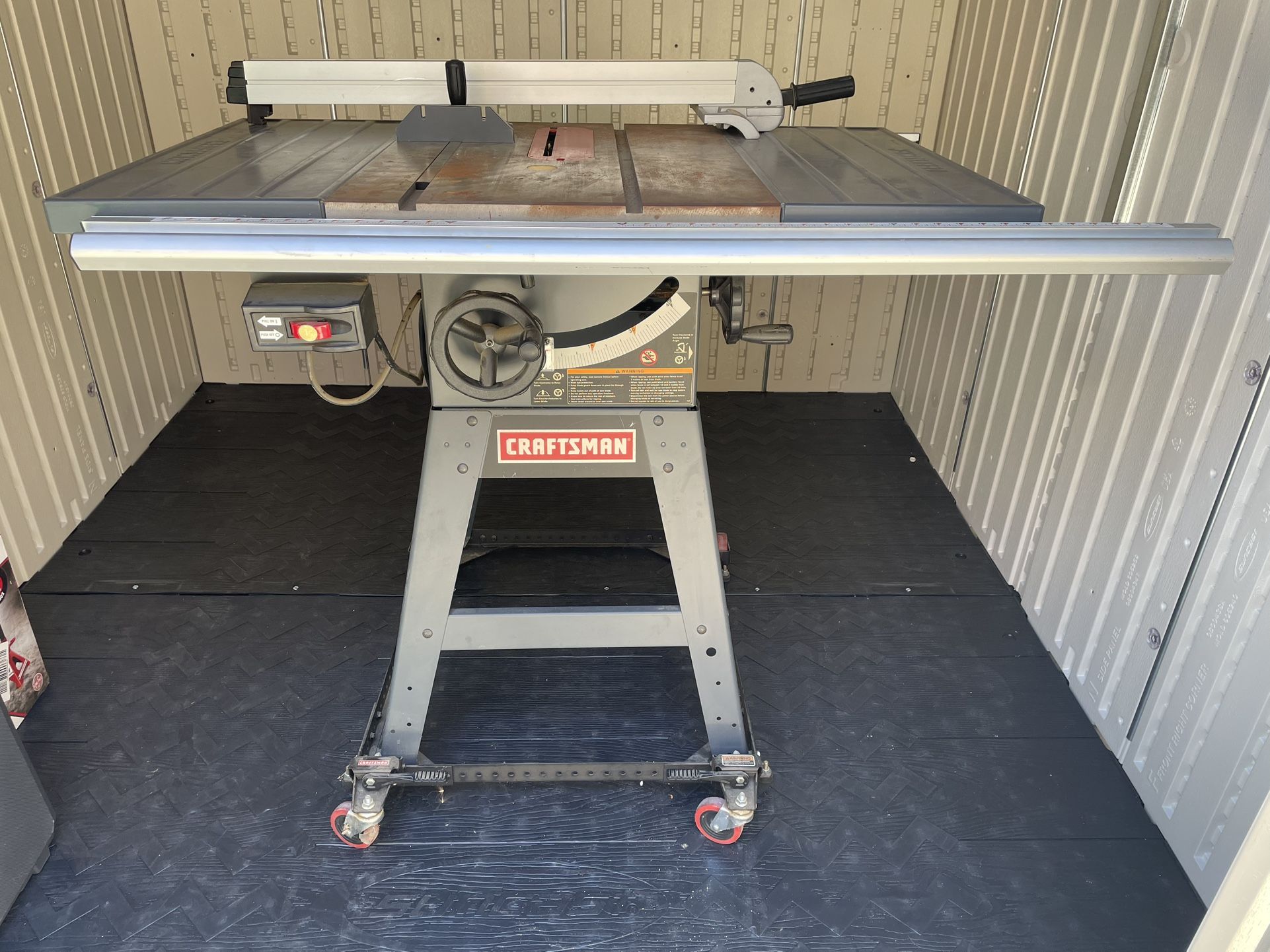 10 inch table saw Craftsman