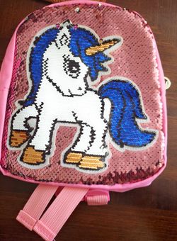 Small Unicorn Sequin Backpacks