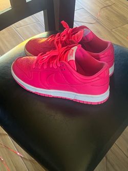 Pink dunks size 7 women’s