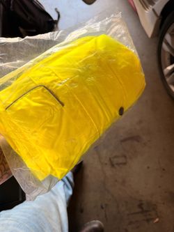 Yellow Rain Jacket