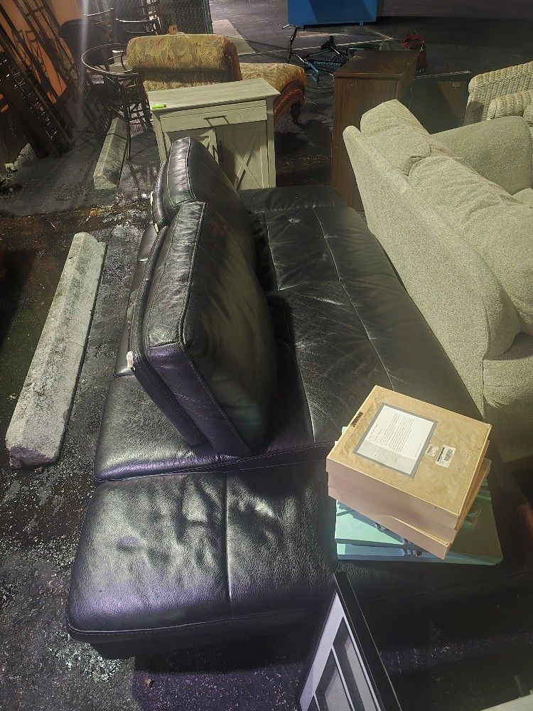 Leather Couch