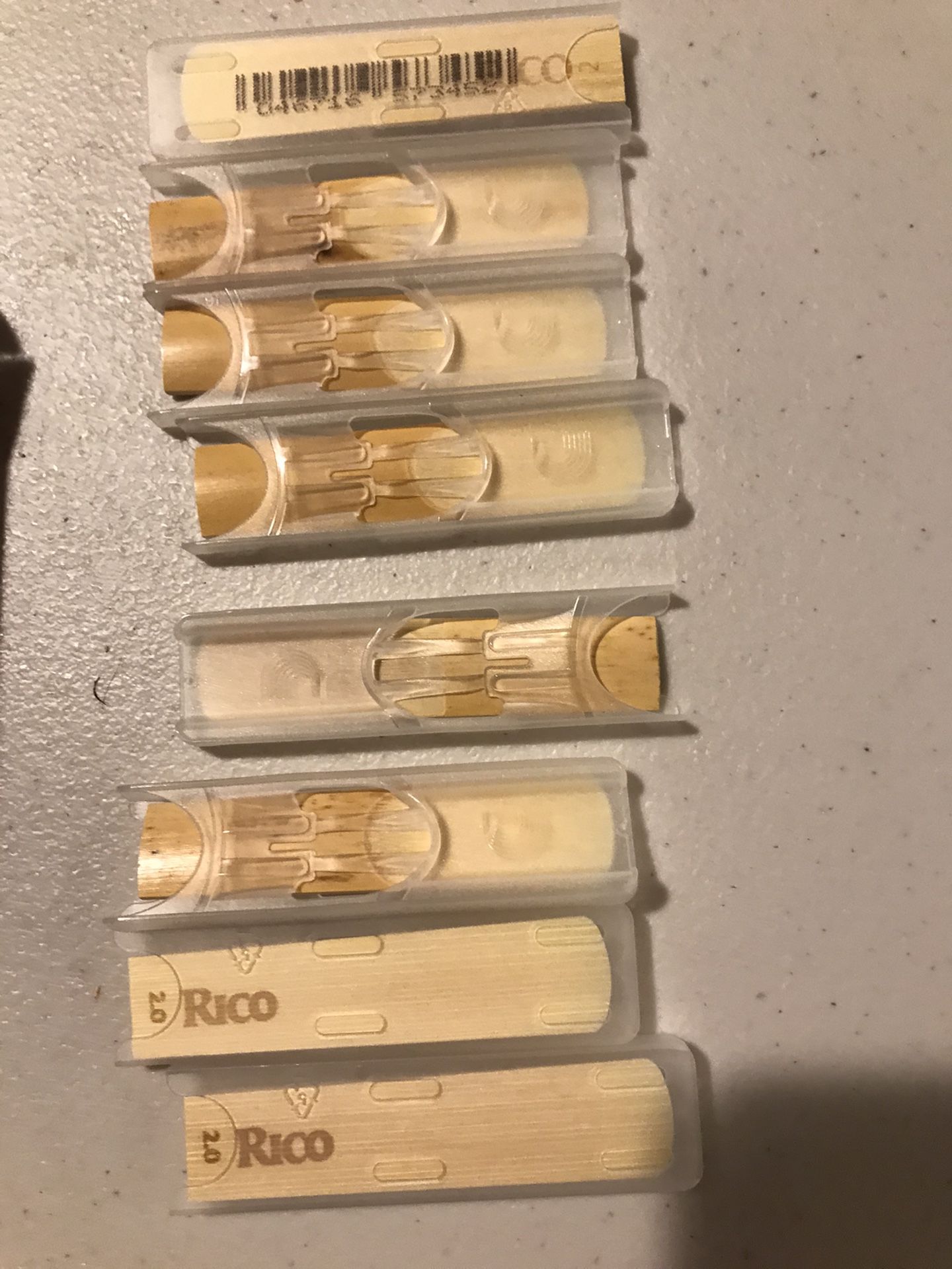 Clarinet reeds