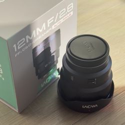 Laowa FF II C&D-Dreamer Zero-D 12mm F/2.8 Auto-Focus - E-Mount | $600.00