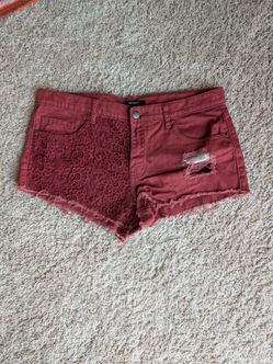 Forever 21 Burnt Orange Colored Shorts