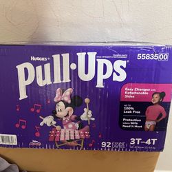 Pull Ups Size 3-4T