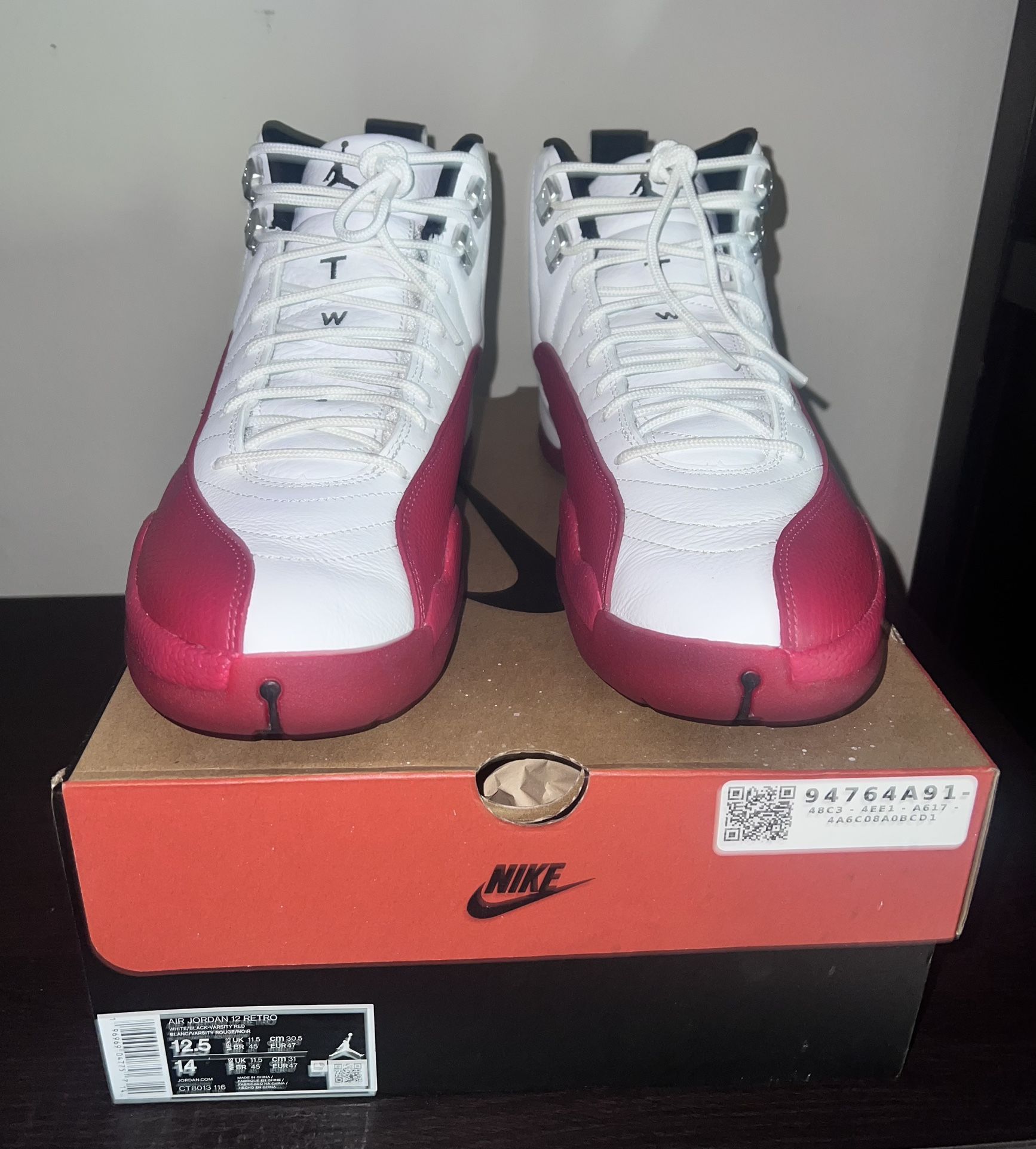 Jordan 12 Cherry Size 12.5