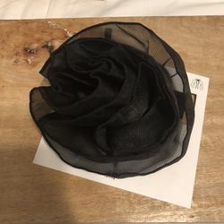 Black Silk Robe