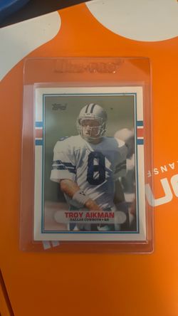 1989 Topps Traded Troy Aikman Rookie Card #70T - Dallas Cowboys RC HOF