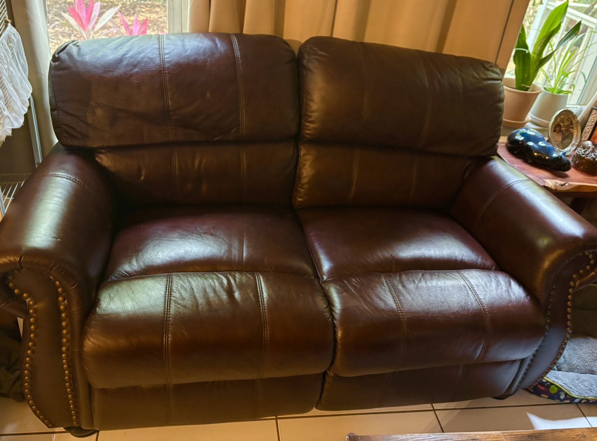 Loveseat, Chair & Ottoman Like New!