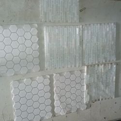 Back Splash For Kitchen Or Bathroom 7 Pcs