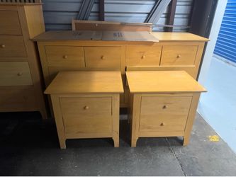 Wood Bedroom Set