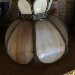 Antique Tiffany Style Light Fixture 