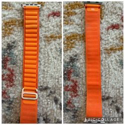 Apple Watch Alpine Loop: Orange