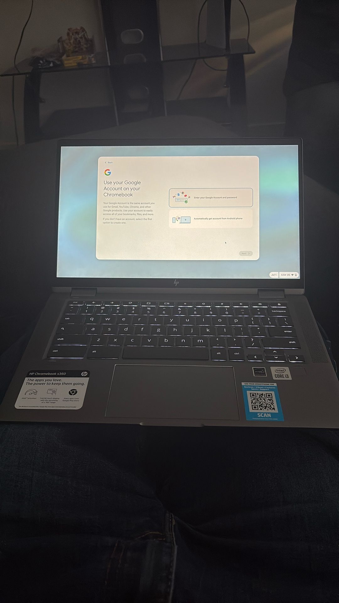 Google Chromebook X360