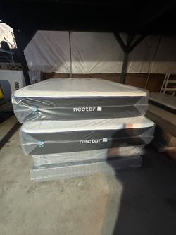 Nectar Mattress.  

Queen Premier Cooper 14" Medium Firm Gel Memory Foam 

New mattress 

We offer same day delivery
