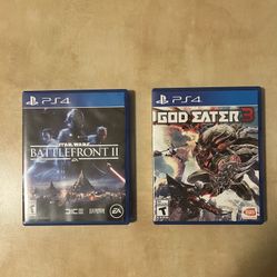 Star Wars Battlefront 2 & God Eater 3