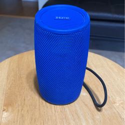 iHome Acoustical Knit Rechargeable Water Resistant Bluetooth Speaker iBT77v3