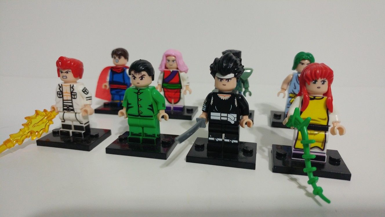 Yu Yu Hakusho Lego Figures Custom Anime 80s 90s Show Japan Toys