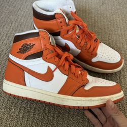 Jordan 1 Retro High OG Starfish – Women’s Size [9] – Like New