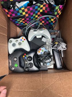 xbox360, Wii, controllers, games, cables