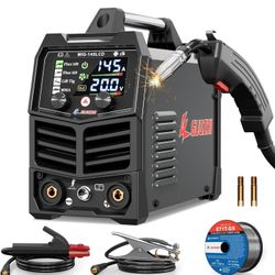 145A MIG Welder, 3 in 1 Welder FLUX MIG/Lift TIG/ARC Multi-Process Mig Welder