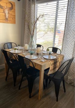 Rustic Farmhouse Dining Set