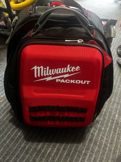 Brand new Milwaukee pack out bag.