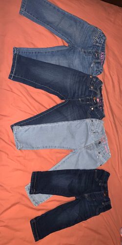 Baby girl jeans 12-18mos & 18-24mos