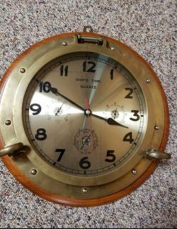Antique Ships Time Clock