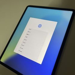 iPad Pro 12.9 6th Gen For parts or repair as is