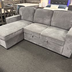 🔥🆕 SECTIONAL SLEEPER WITH STORAGE🔥