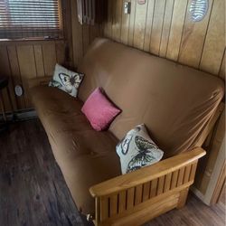 Futon--- Opens Into Bed