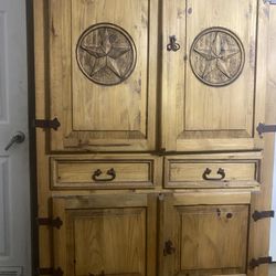 Solid Wood Armoire