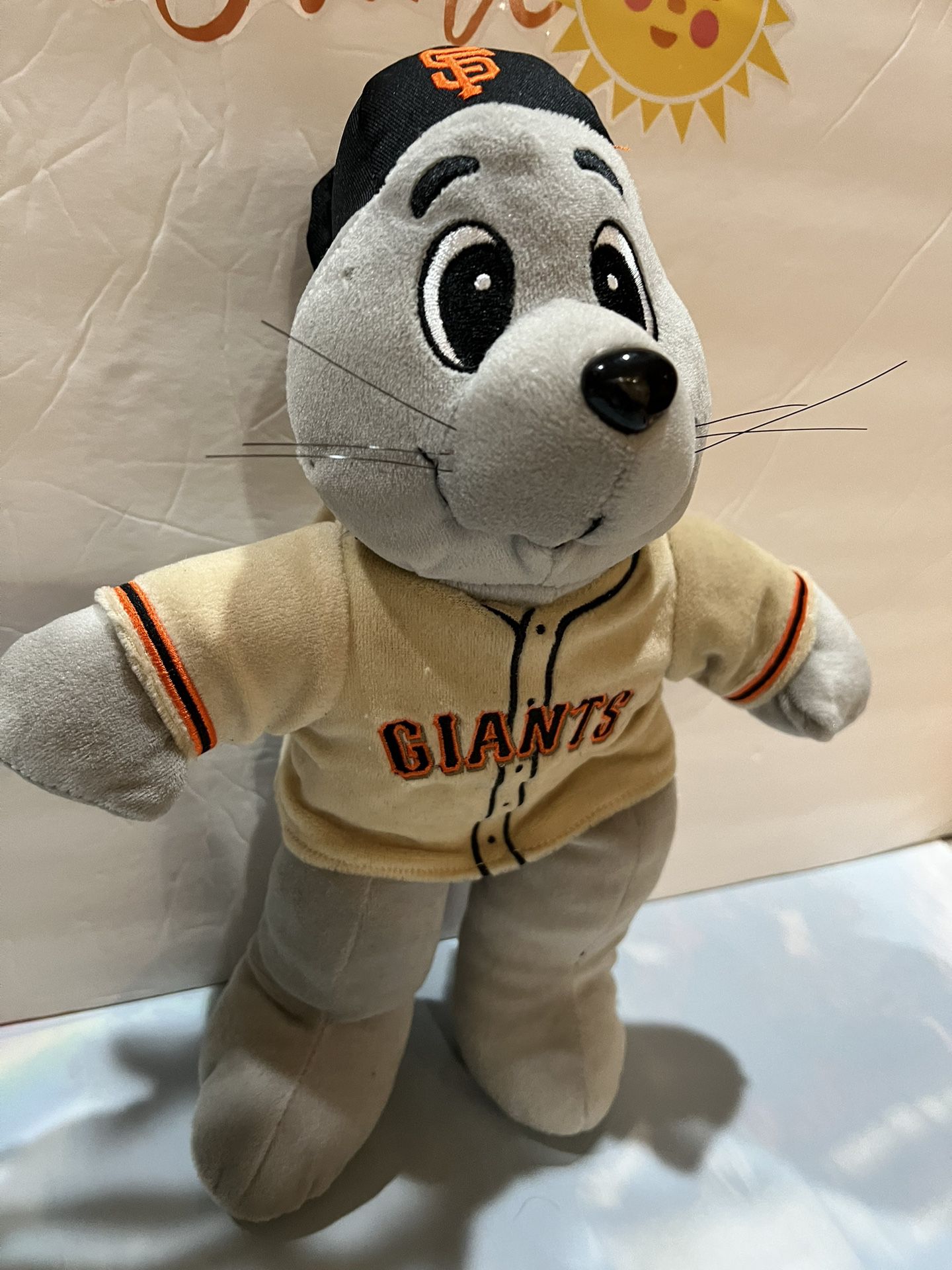 MLB SAN FRANCISCO GIANTS MASCOT LOU SEALS - 15 INCH PLUSH - NEW CINDITION  for Sale in Modesto, CA - OfferUp