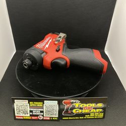 Milwaukee M12 FUEL 12V Lithium-Ion Brushless Cordless 1/4 in. Hex Impact Driver (Tool-Only) 