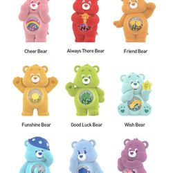 AUTHENTIC CARE BEARS COLORFUL HUG SERIES POPMART