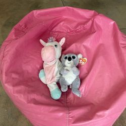Pink Beanbag
