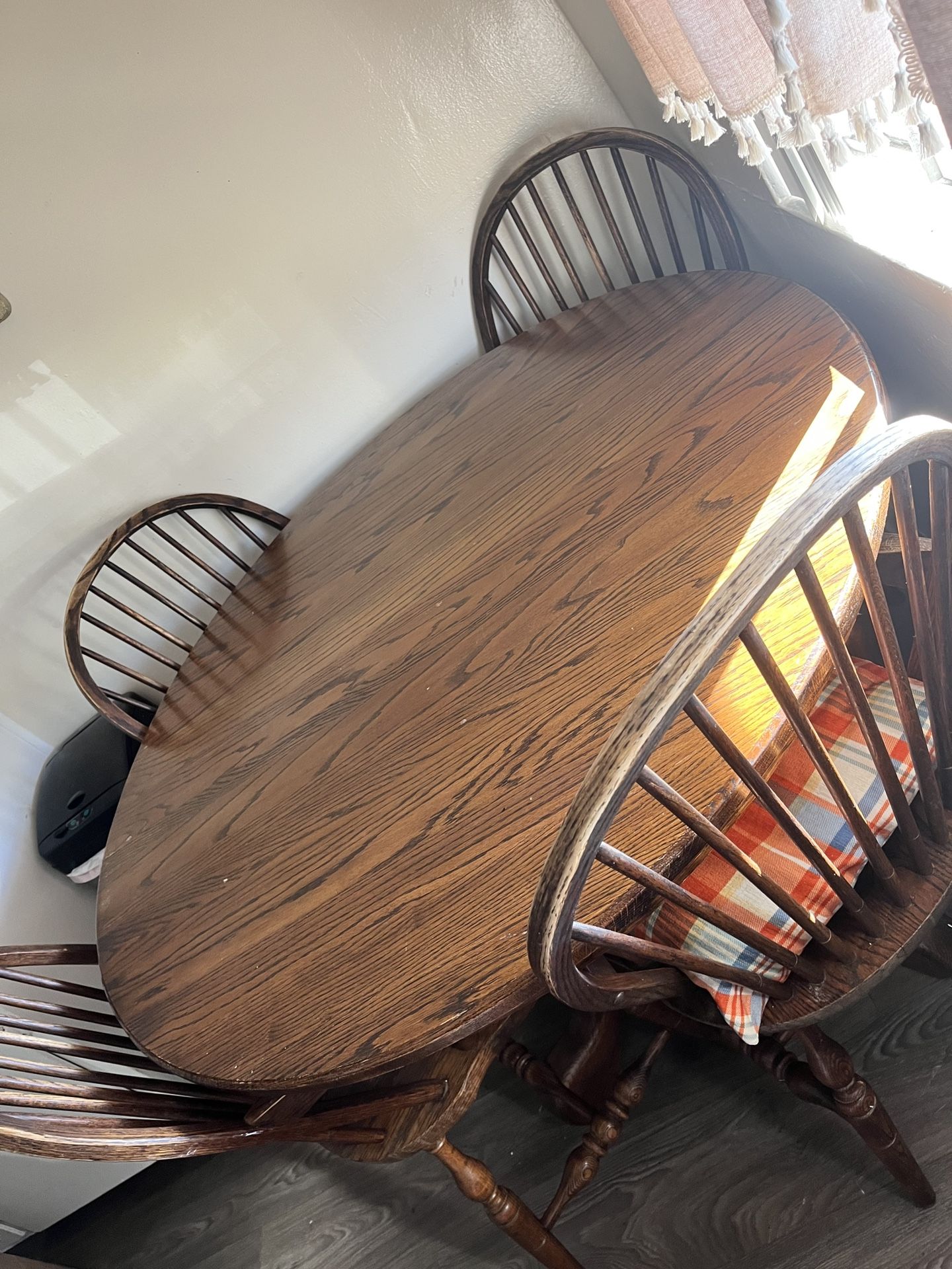 Solid Wood Kitchen Table 