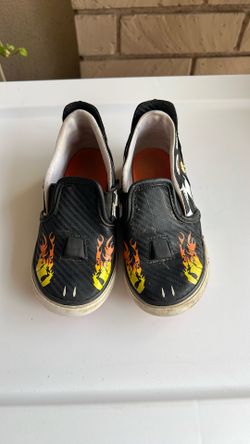 Flame Vans Toddler Shoes 