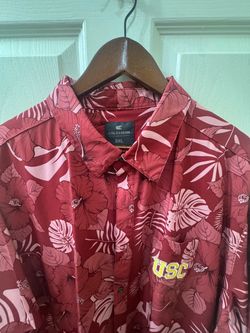 USC Trojans Colosseum Floral Button-Up Shirt 3XL