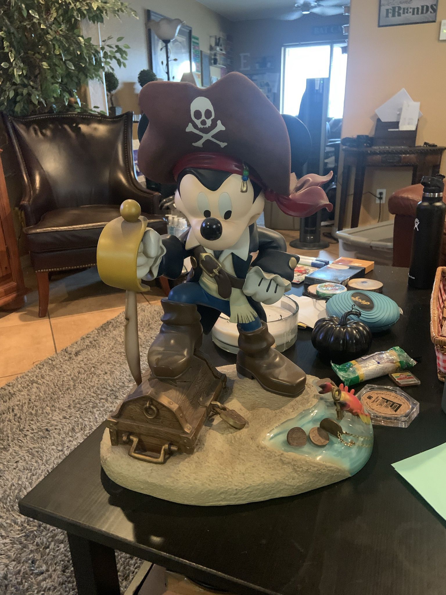 Walt Disney World Pirate Mickey Statue 