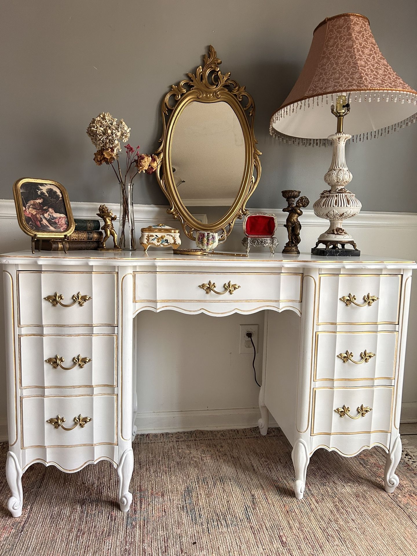 FRENCH PROVINCIAL VANITY