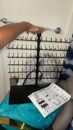 Braiding rack for hair