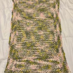 Crocheted Car Seat/Stroller Blanket/Poncho