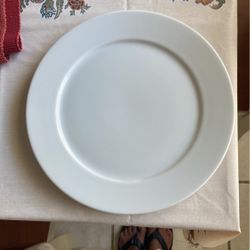 White Porcelain Plate