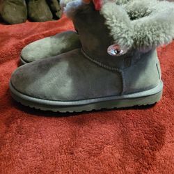 Gray UGG boots