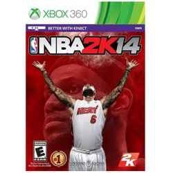 NBA 2K14, 2K, Xbox 360, (contact info removed)52 - DISC ONLY