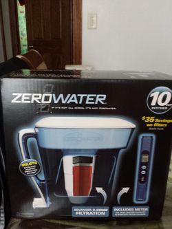 Zero water pitcher
